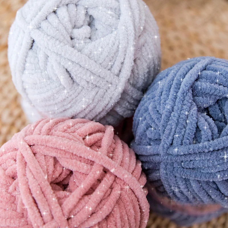4.5mm 59M Chunky Knitting Yarn - огляд і ціна Woven Scarf Blanket