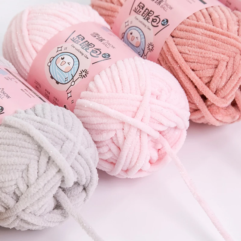 4.5mm 59M Chunky Knitting Yarn - огляд і ціна Woven Scarf Blanket