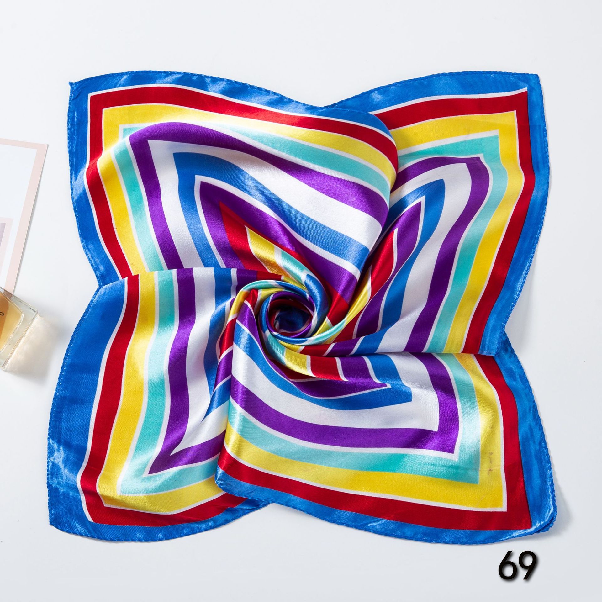 50*50cm Square Silk Scarves Sc - огляд і ціна Silk Neck Scarf