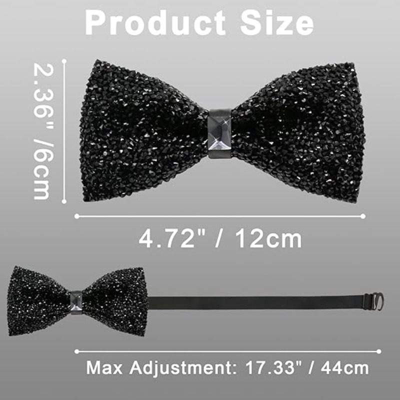 Fashion Rhinestone Bow Ties fo - огляд і ціна Bow Tie Pre Tied